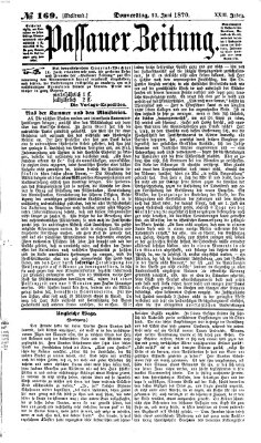 Passauer Zeitung Donnerstag 23. Juni 1870