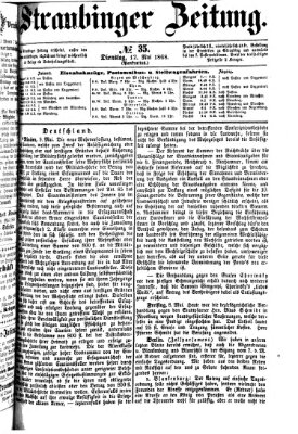 Straubinger Zeitung Dienstag 12. Mai 1868