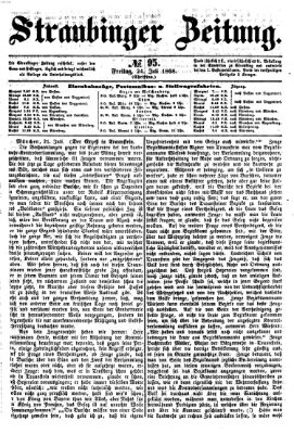 Straubinger Zeitung Freitag 24. Juli 1868
