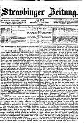 Straubinger Zeitung Mittwoch 9. Juni 1869