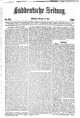 Süddeutsche Zeitung Montag 14. Mai 1860