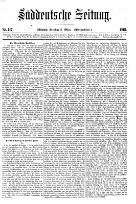 Süddeutsche Zeitung. Morgenblatt (Süddeutsche Zeitung) Dienstag 5. März 1861