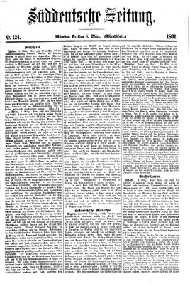 Süddeutsche Zeitung. Morgenblatt (Süddeutsche Zeitung) Freitag 8. März 1861