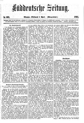 Süddeutsche Zeitung. Morgenblatt (Süddeutsche Zeitung) Mittwoch 3. April 1861