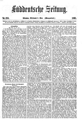 Süddeutsche Zeitung. Morgenblatt (Süddeutsche Zeitung) Mittwoch 8. Mai 1861