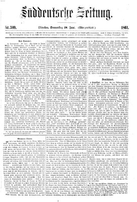 Süddeutsche Zeitung. Morgenblatt (Süddeutsche Zeitung) Donnerstag 20. Juni 1861