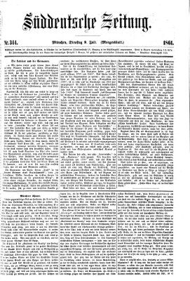 Süddeutsche Zeitung. Morgenblatt (Süddeutsche Zeitung) Dienstag 9. Juli 1861