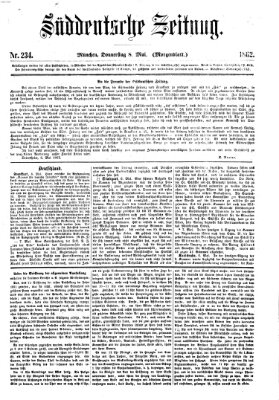 Süddeutsche Zeitung. Morgenblatt (Süddeutsche Zeitung) Donnerstag 8. Mai 1862