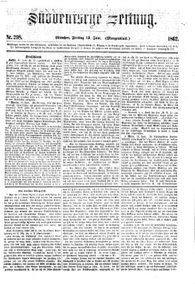 Süddeutsche Zeitung. Morgenblatt (Süddeutsche Zeitung) Freitag 13. Juni 1862