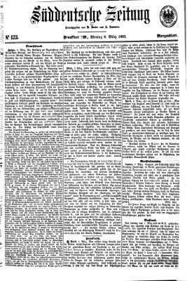 Süddeutsche Zeitung. Morgenblatt (Süddeutsche Zeitung) Montag 9. März 1863