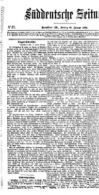 Süddeutsche Zeitung. Morgenblatt (Süddeutsche Zeitung) Freitag 29. Januar 1864