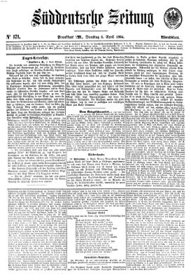 Süddeutsche Zeitung. Morgenblatt (Süddeutsche Zeitung) Dienstag 5. April 1864