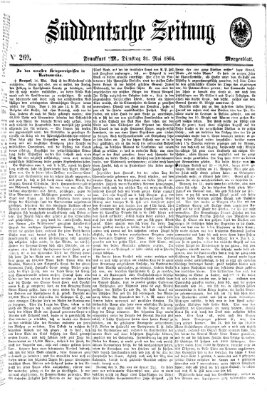 Süddeutsche Zeitung. Morgenblatt (Süddeutsche Zeitung) Dienstag 31. Mai 1864