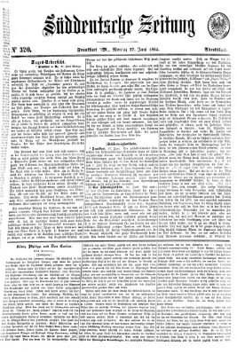 Süddeutsche Zeitung. Morgenblatt (Süddeutsche Zeitung) Montag 27. Juni 1864