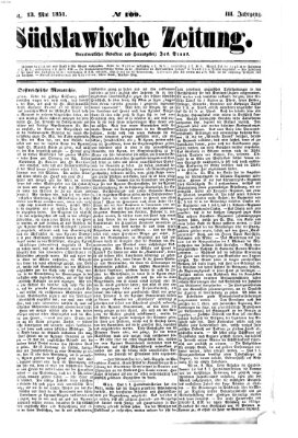 Südslawische Zeitung Dienstag 13. Mai 1851