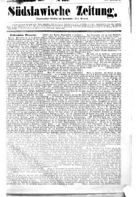 Südslawische Zeitung Donnerstag 11. September 1851