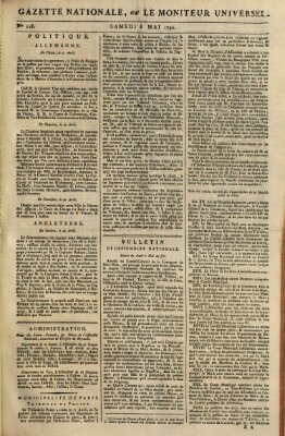 Gazette nationale, ou le moniteur universel (Le moniteur universel) Samstag 8. Mai 1790