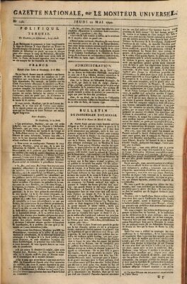 Gazette nationale, ou le moniteur universel (Le moniteur universel) Donnerstag 20. Mai 1790