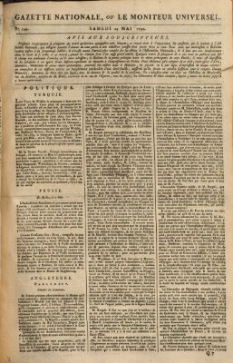 Gazette nationale, ou le moniteur universel (Le moniteur universel) Samstag 29. Mai 1790