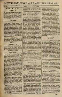 Gazette nationale, ou le moniteur universel (Le moniteur universel) Montag 7. Juni 1790