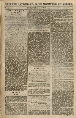 Gazette nationale, ou le moniteur universel (Le moniteur universel) Sonntag 20. Juni 1790