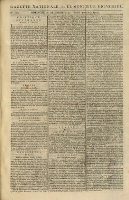 Gazette nationale, ou le moniteur universel (Le moniteur universel) Sonntag 26. Dezember 1790