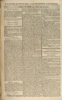 Gazette nationale, ou le moniteur universel (Le moniteur universel) Dienstag 27. Dezember 1791