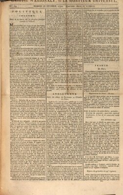 Gazette nationale, ou le moniteur universel (Le moniteur universel) Dienstag 28. Februar 1792