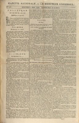 Gazette nationale, ou le moniteur universel (Le moniteur universel) Mittwoch 2. Mai 1792