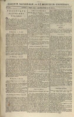 Gazette nationale, ou le moniteur universel (Le moniteur universel) Montag 7. Mai 1792