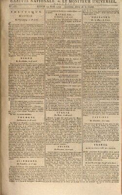 Gazette nationale, ou le moniteur universel (Le moniteur universel) Montag 14. Mai 1792