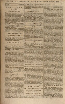 Gazette nationale, ou le moniteur universel (Le moniteur universel) Freitag 18. Mai 1792