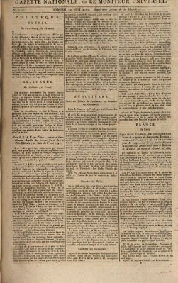 Gazette nationale, ou le moniteur universel (Le moniteur universel) Samstag 19. Mai 1792