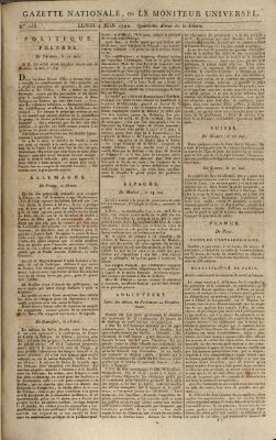 Gazette nationale, ou le moniteur universel (Le moniteur universel) Montag 4. Juni 1792