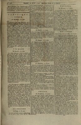 Gazette nationale, ou le moniteur universel (Le moniteur universel) Dienstag 26. Juni 1792