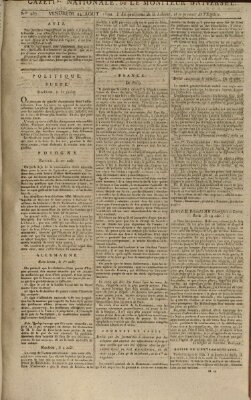 Gazette nationale, ou le moniteur universel (Le moniteur universel) Freitag 24. August 1792