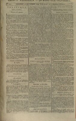 Gazette nationale, ou le moniteur universel (Le moniteur universel) Mittwoch 26. September 1792