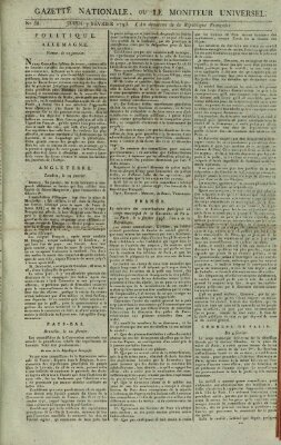 Gazette nationale, ou le moniteur universel (Le moniteur universel) Donnerstag 7. Februar 1793