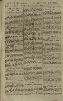 Gazette nationale, ou le moniteur universel (Le moniteur universel) Donnerstag 21. Februar 1793