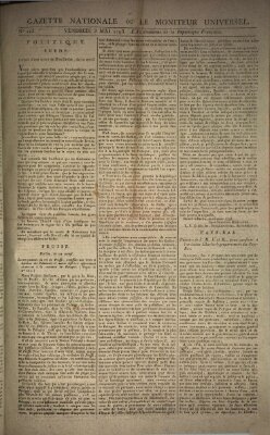 Gazette nationale, ou le moniteur universel (Le moniteur universel) Freitag 3. Mai 1793