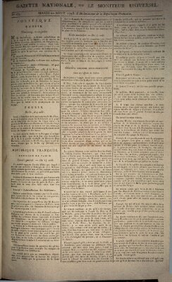 Gazette nationale, ou le moniteur universel (Le moniteur universel) Dienstag 20. August 1793