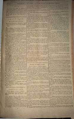 Gazette nationale, ou le moniteur universel (Le moniteur universel) Mittwoch 2. Oktober 1793