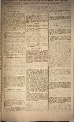 Gazette nationale, ou le moniteur universel (Le moniteur universel) Montag 21. Oktober 1793