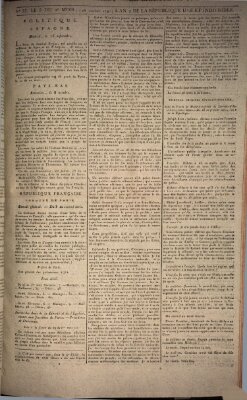 Gazette nationale, ou le moniteur universel (Le moniteur universel) Samstag 26. Oktober 1793