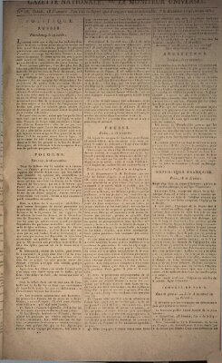 Gazette nationale, ou le moniteur universel (Le moniteur universel) Sonntag 8. Dezember 1793