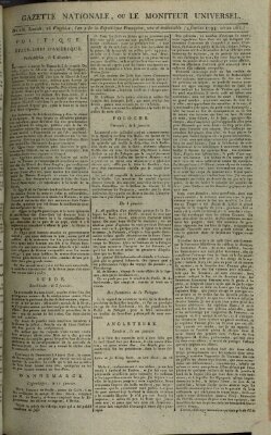 Gazette nationale, ou le moniteur universel (Le moniteur universel) Dienstag 4. Februar 1794