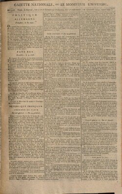 Gazette nationale, ou le moniteur universel (Le moniteur universel) Dienstag 22. April 1794