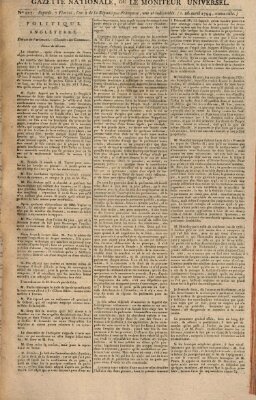 Gazette nationale, ou le moniteur universel (Le moniteur universel) Samstag 26. April 1794