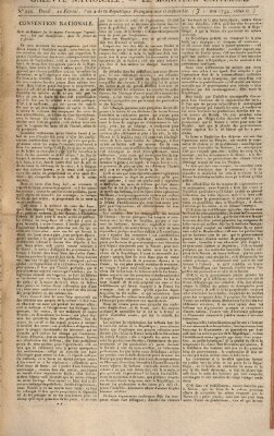 Gazette nationale, ou le moniteur universel (Le moniteur universel) Donnerstag 1. Mai 1794