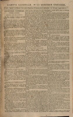 Gazette nationale, ou le moniteur universel (Le moniteur universel) Freitag 16. Mai 1794